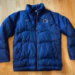 Nike Penn State Authentic Team Issue Winter Parka Size M